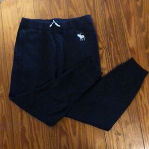 Abercrombie Navy Icon Joggers